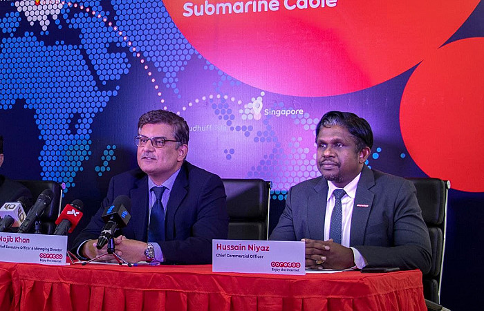 އުރީދޫގެ ސަބްމެރިން ކޭބަލް ކުޅުދުއްފުށިން ސިންގަޕޫރާއި ޔޫރަޕަށް