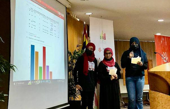 ގަރލްސް އިން ޑޭޓާ ޕްރޮގްރާމް ނިންމާލައިފި