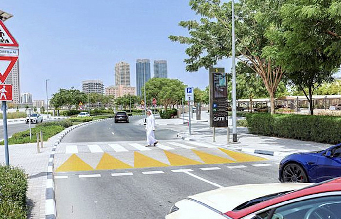 ދުބާއީގައި އޭ.އައި ޓެކްނޮލޮޖީ ބޭނުންކޮށްގެން ޒިބްރާ ކްރޮސް