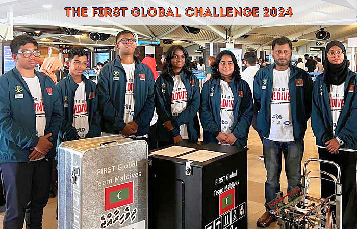 އެފްޖީސީ 2024 ރޮބޮޓިކްސް މުބާރާތުގައި ދިވެހިރާއްޖޭގެ ޓީމެއް!