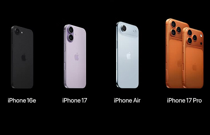 އައިފޯން17 ސީރީސް ފޯންތަކާއި، އާ އުފެއްދުންތައް ދައްކާލައިފި