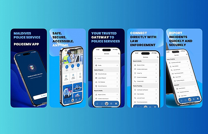 އިތުރު ޚިދުމަތްތަކާއެކު 'ޕޮލިސް އެމްވީ' އެޕް އަލުން ނެރެފި