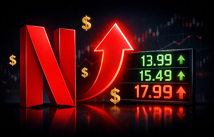 އެމެރިކާގައި ނެޓްފްލިކްސްގެ އަގުތައް އަނެއްކާވެސް ބޮޑުކޮށްފި