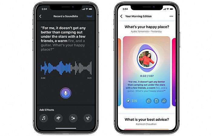 ފޭސްބުކް އިން އޯޑިއޯ ހިދުމަތްތަކެއް ތައާރަފުކުރަނީ