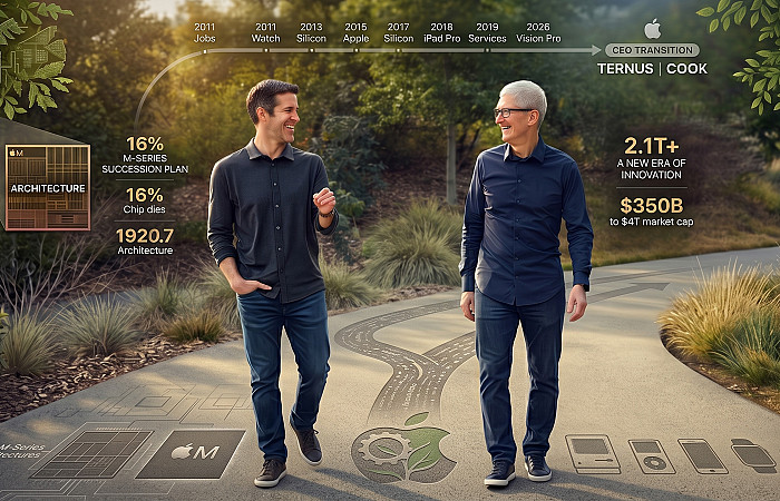 އެޕަލްގެ އާ ސީއީއޯއަކަށް ޖޯން ޓާނަސް އައްޔަން ކޮށްފި