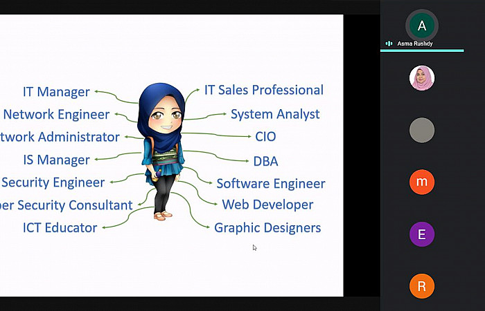 ގަރލްސް އިން އައި.ސީ.ޓީ ދުވަހުގެ ހާއްސަ ޕްރޮގްރާމެއް