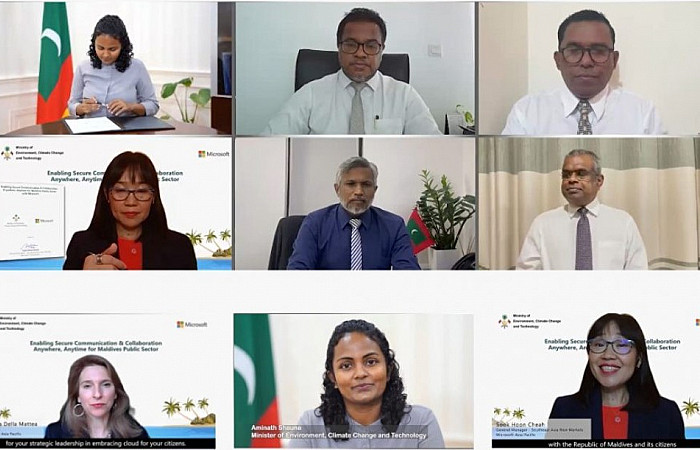 މައިކްރޮސޮފްޓާއެކު ސަރުކާރުން އެއްބަސްވުމެއްގައި ސޮއިކޮށްފި