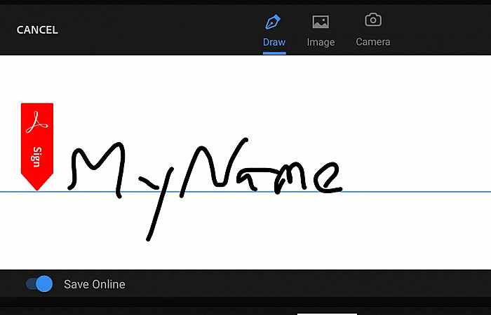 އެންޑްރޮއިޑް ފޯނަކުން ޕީޑީއެފް އެއްގައި ސޮއެކުރަން އިންގޭތަ؟